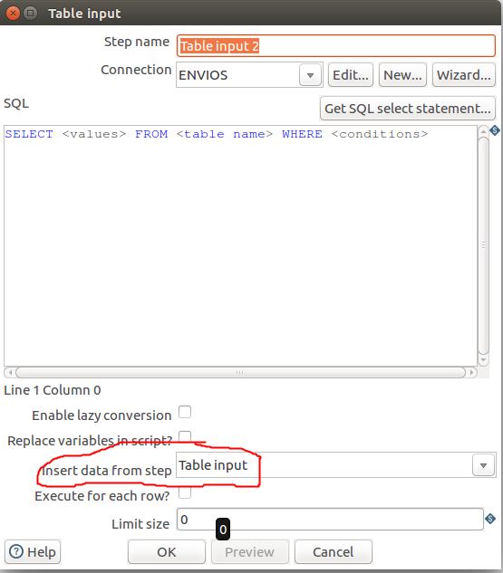 Anyone know what's difference between these two hops in Pentaho Kettle