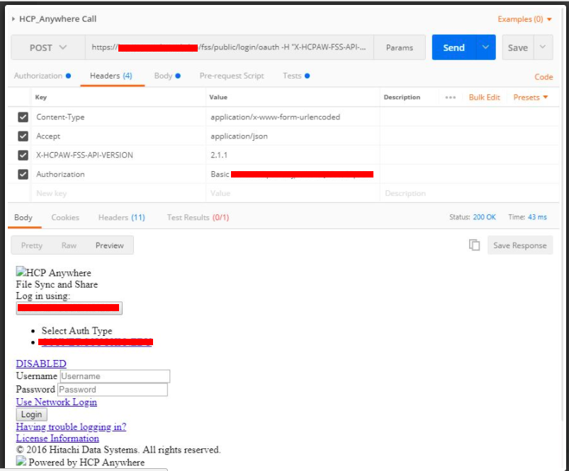 Version Mismatch When Making REST Client Call to HCP-AW | Pentaho