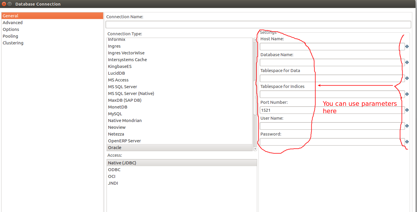 How to use several instances of the same transformation with parameters and  append the results? | Pentaho