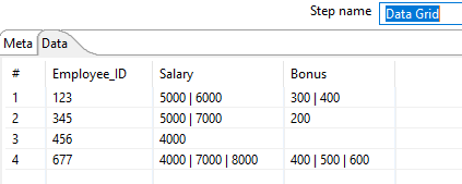 how to split multiple fields to rows | Pentaho