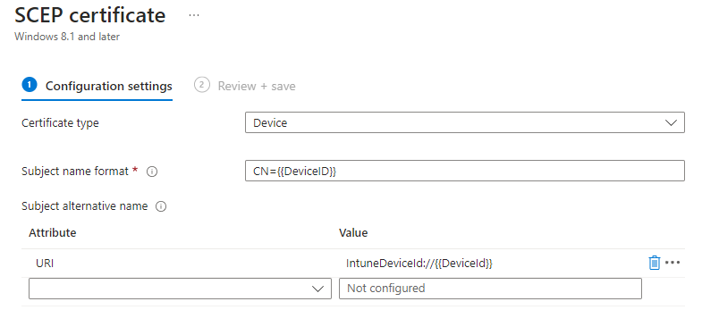 ClearPass: How to combine machine and user auth with EAP-TLS in Intune ...