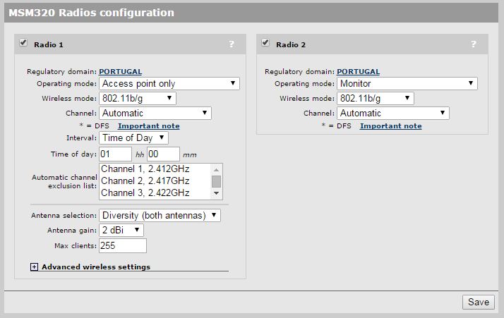 How to use both radios in MSM320 | Wireless Access