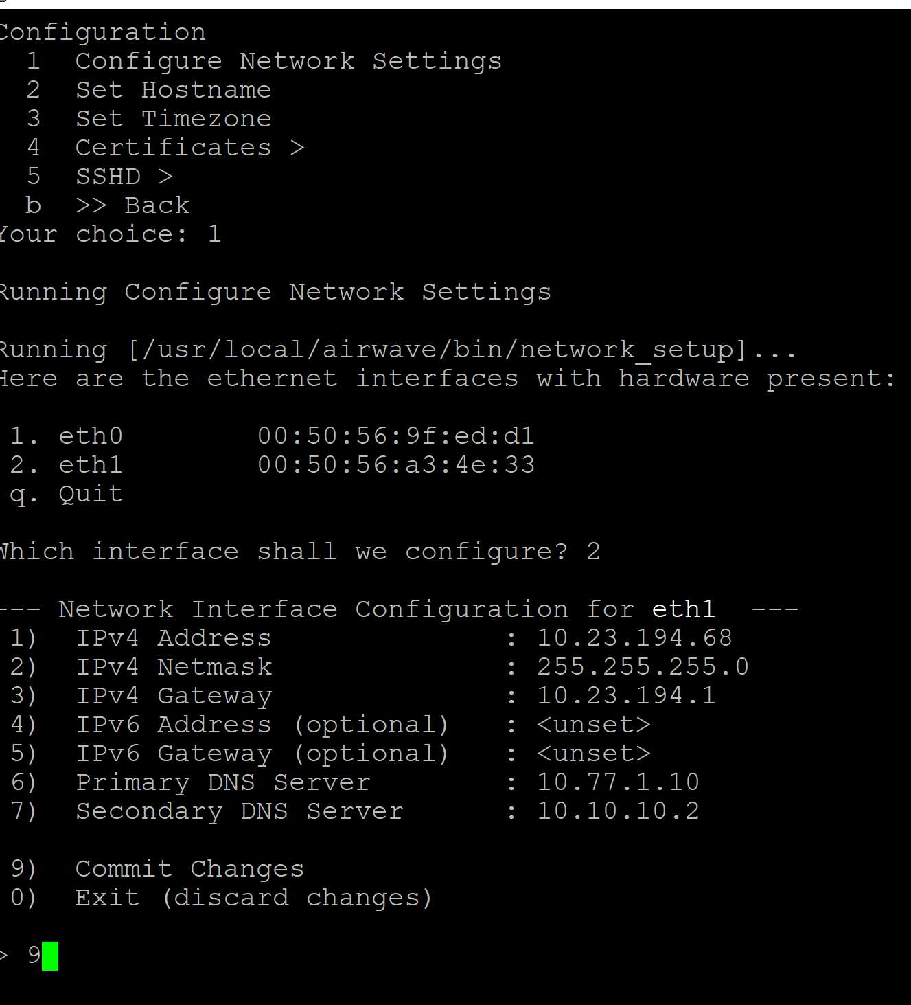 How to configure bonding in 8.2.10 and above versions