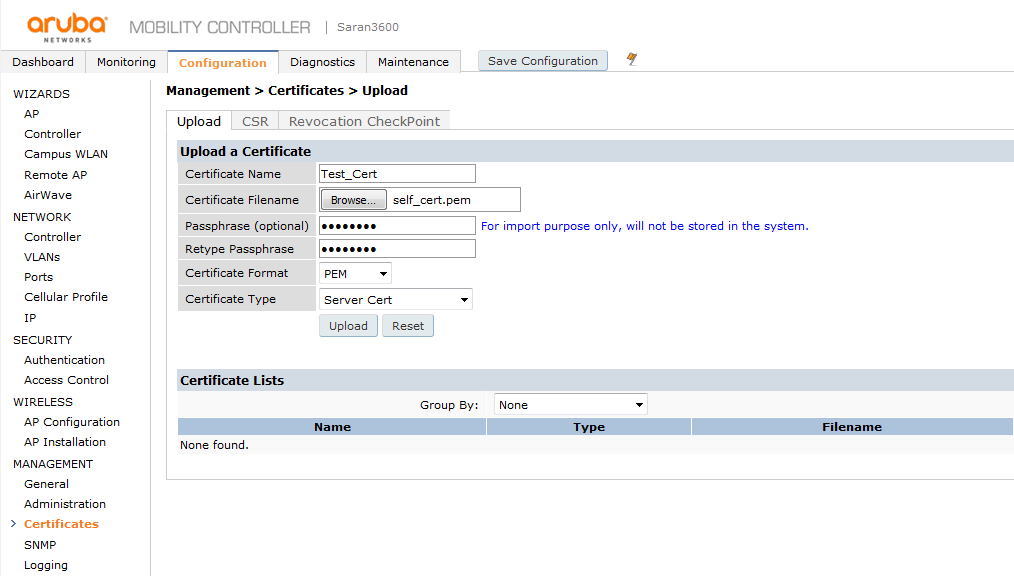 openssl self signed certificate