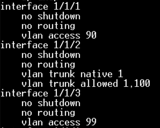 6200f Inter VLAN Routing | Wired Intelligent Edge