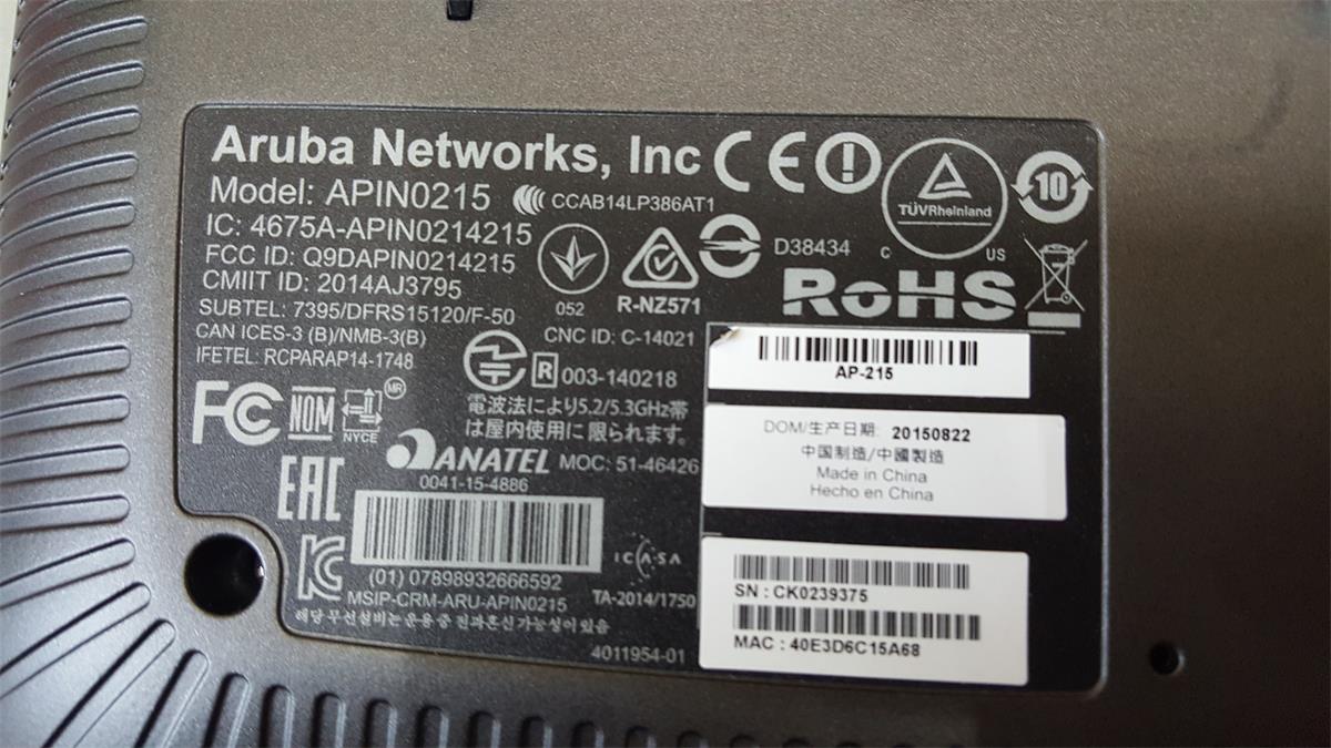 Ap Label AP CC(INVLD). AP will come up in AM Mode | Wireless Access