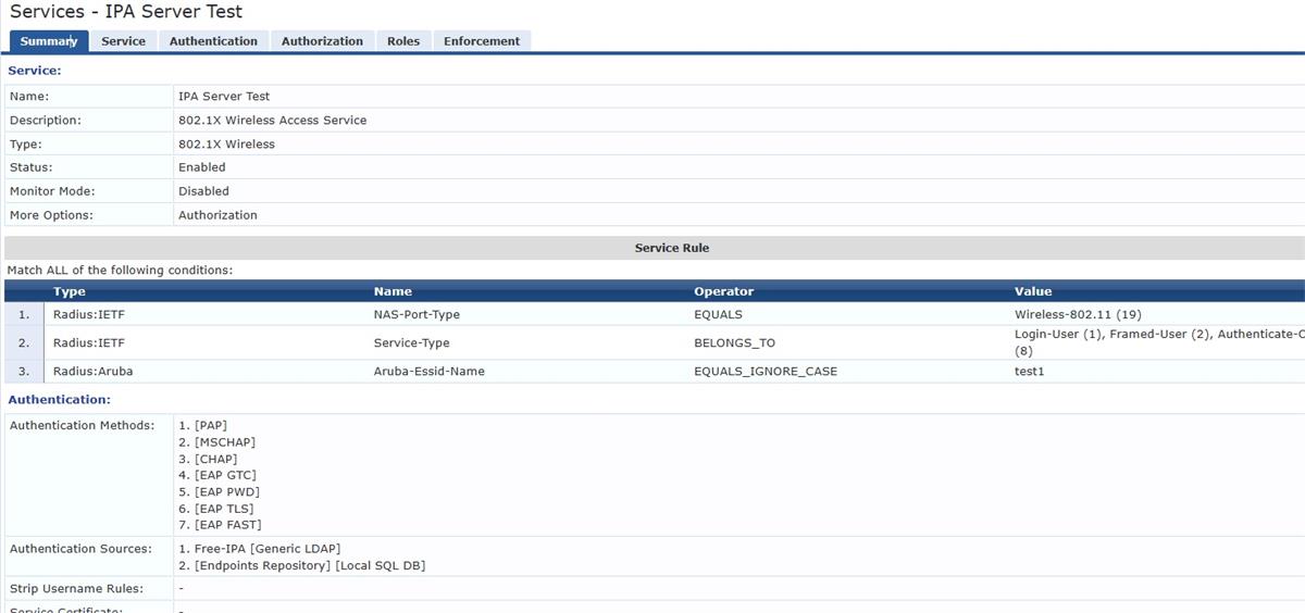 Ipa Issue Format IPA server authentication issues | Security
