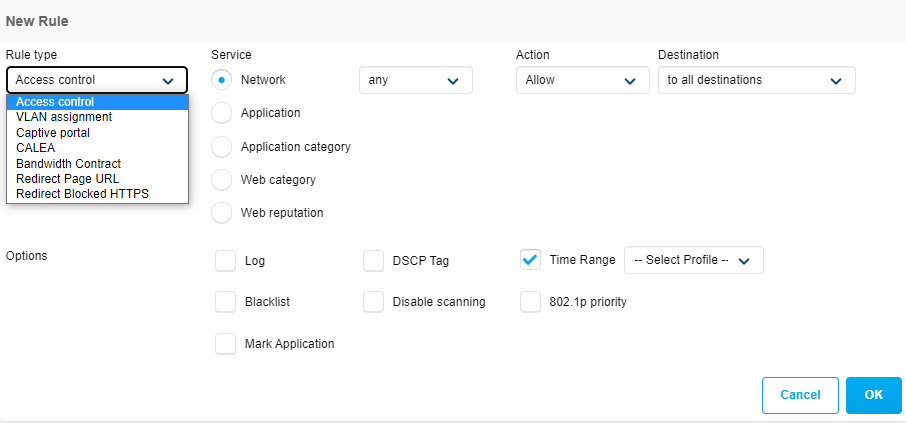 Dynamic Vlan And Bandwidth Traffic Shaping Security