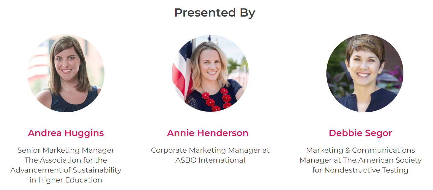 US Webinar Presenters