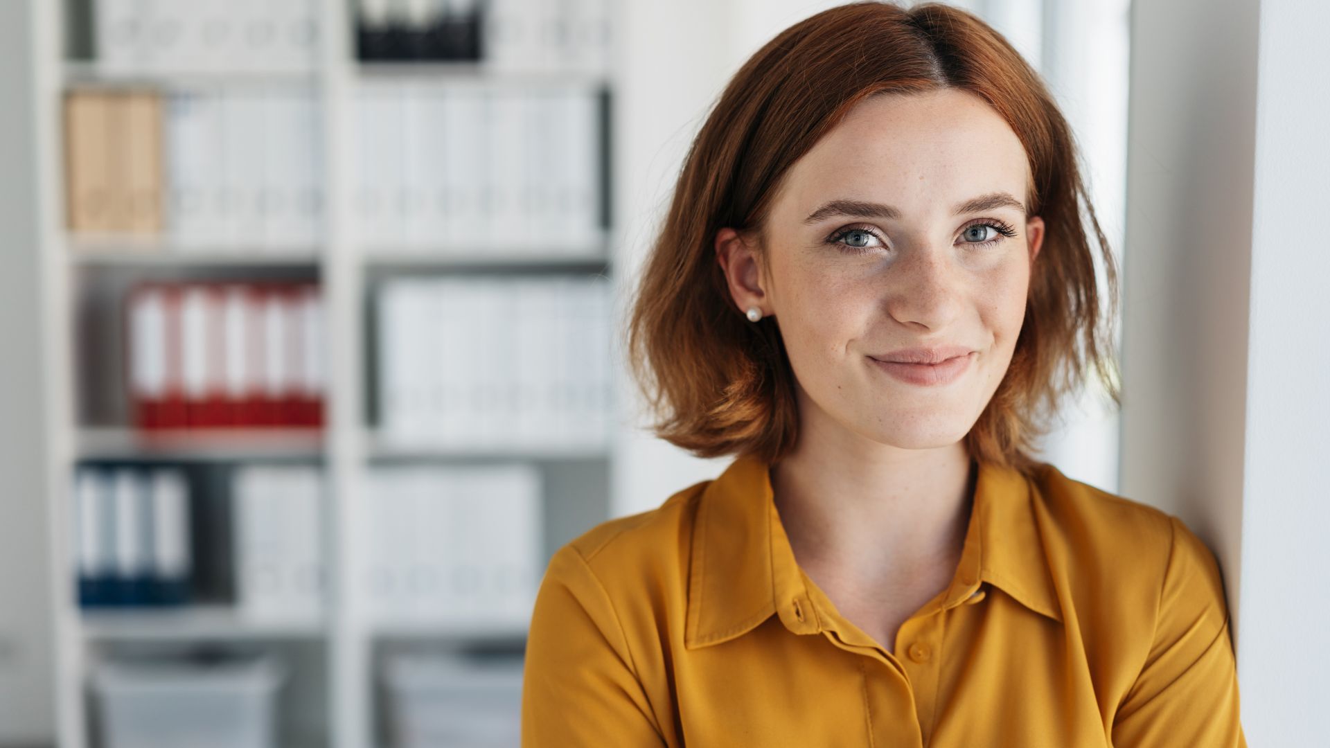 Young person learning career options