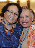 Gill Robinson Hickman and Juana Bordas