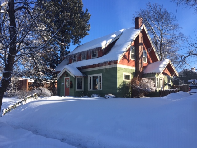 Denise’s home in Moscow, Idaho in the house built for her grandparents.
