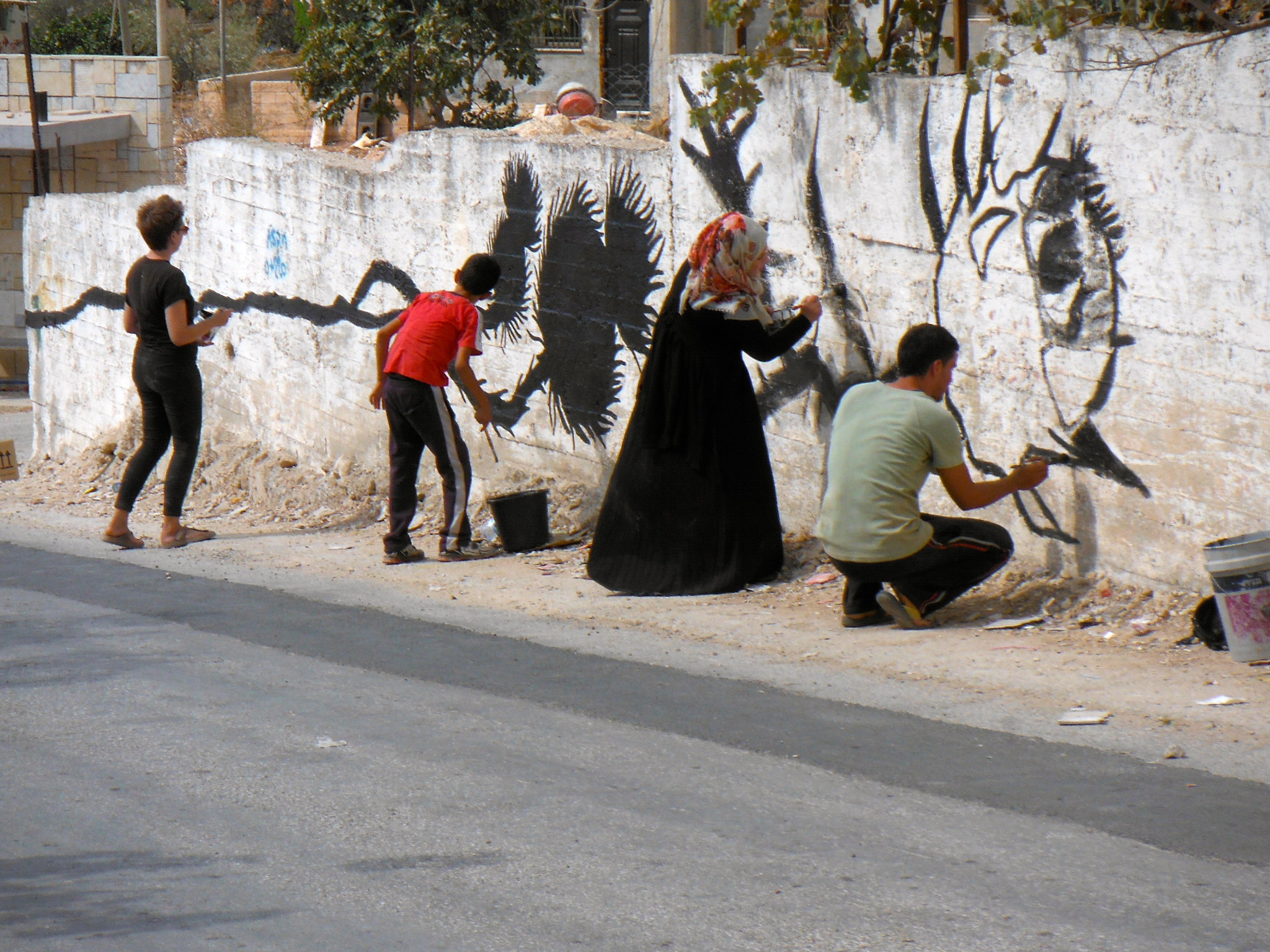 The thistle painters.