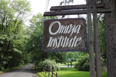 Omega Institute Sign