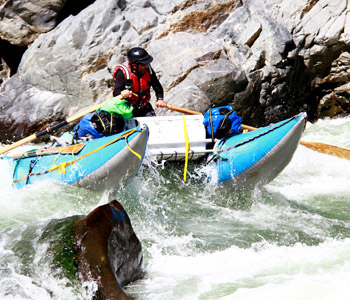 Rafting in Peru