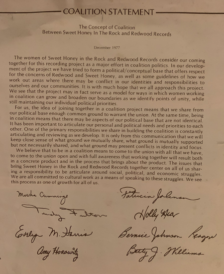 Coalition Statement