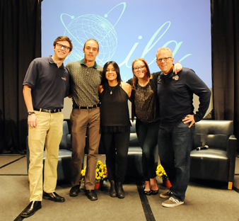 Winning Undergraduate Team After Their Win