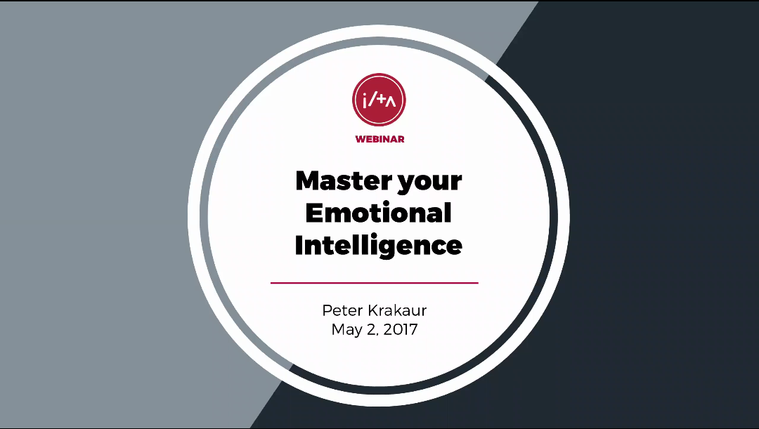 Master Your Emotional Intelligence