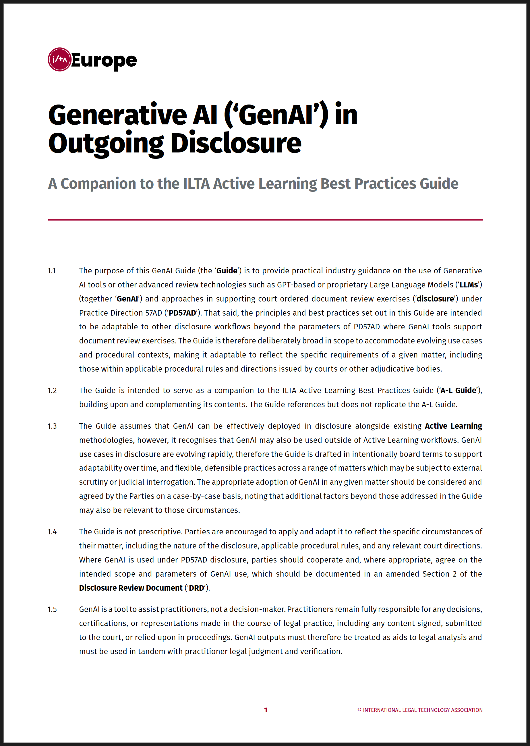 GenAI Best Practices Guide