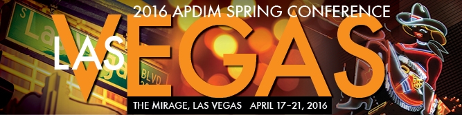 2016 APDIM Spring Conference 2016 APDIM Spring Conference