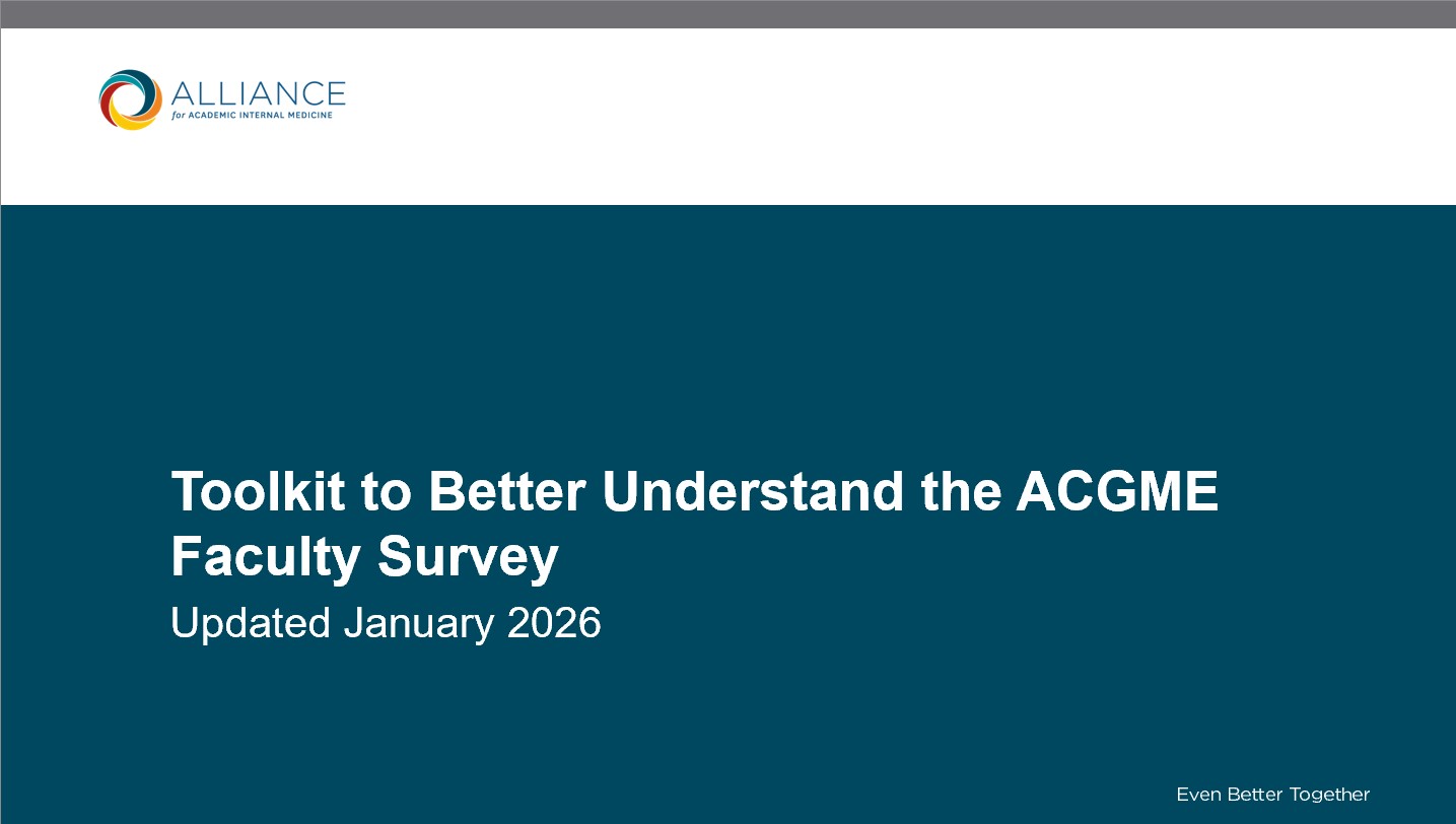 Faculty Survey intro slide image