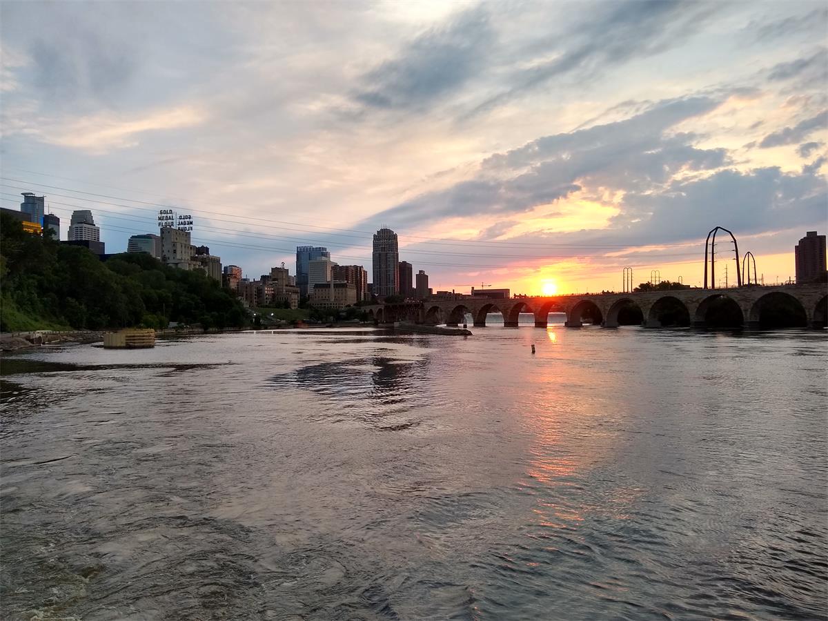 IMA Minneapolis Boat Cruise Sunset