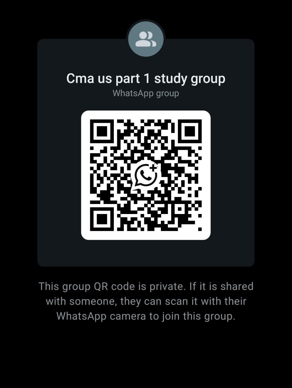 for the study group part 1 