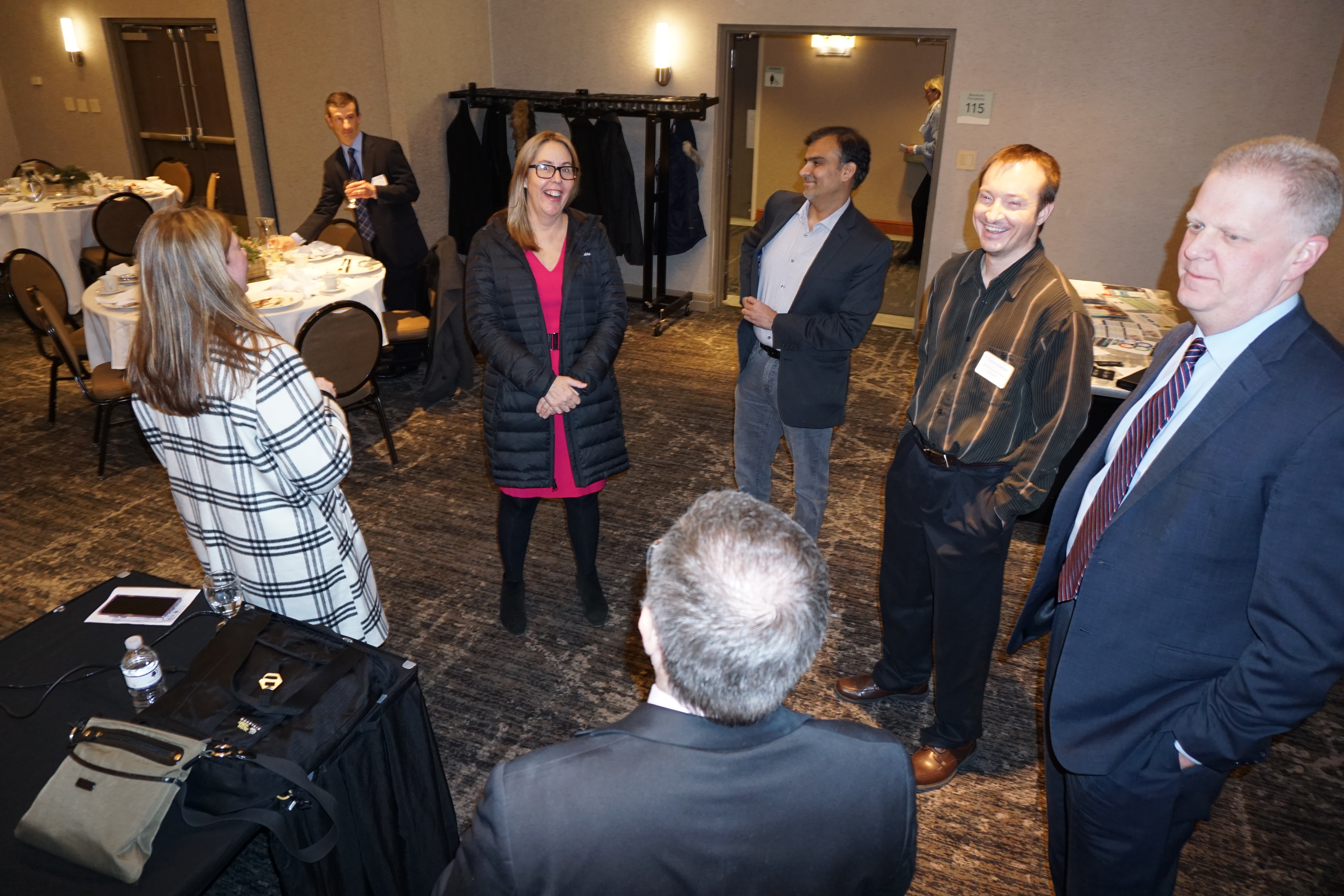 Board Members Hanging Around