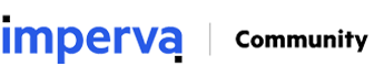 Imperva Community logo. This will take you to the homepage