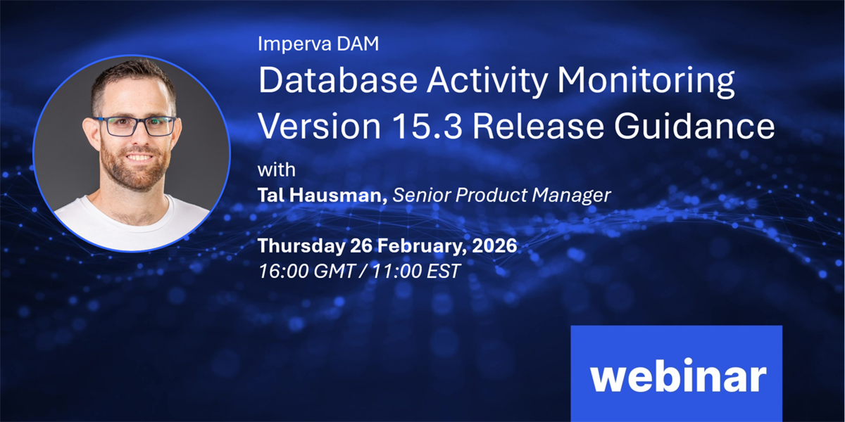 Image of Database Activity Monitoring (DAM) V15.3 Release Update and Roadmap 2026