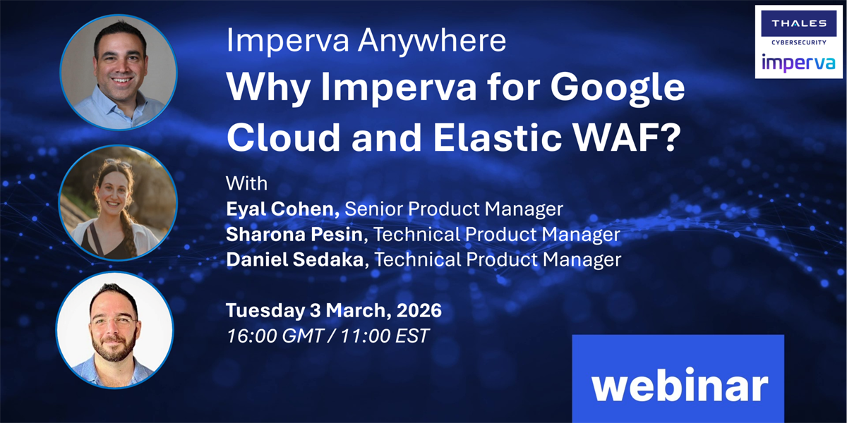 Image of Imperva Anywhere: Why Imperva for Google Cloud and Elastic WAF?