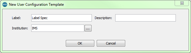 User Configuration Editor