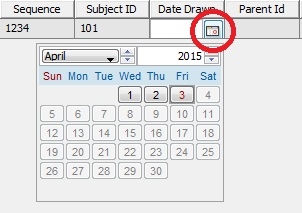 Calendar Button