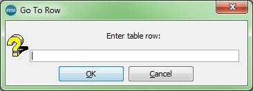 Table Row Text Box
