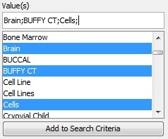 Multiple Values List Box
