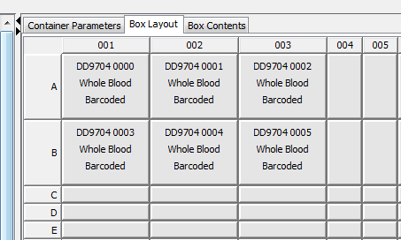 Box layout tab