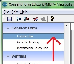 Edit Consent Form Fields