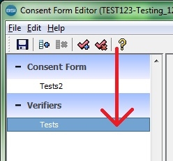 Consent form verifier