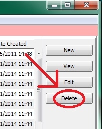 Delete Patient Consent Button