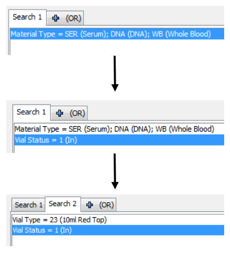 multiple search criteria example