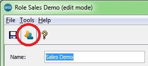 Show Assigned Users button