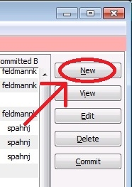 New Button in Sample Reservations Manager