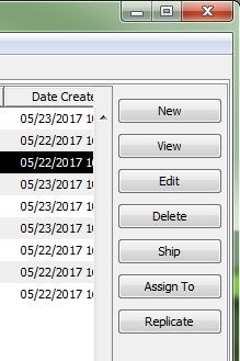 Kits Manager options
