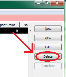 Delete a Review Lists