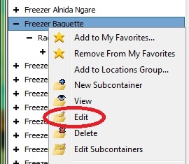 Location Tree Edit button