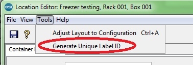 Generate Unique Label ID