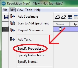 Specify Properties