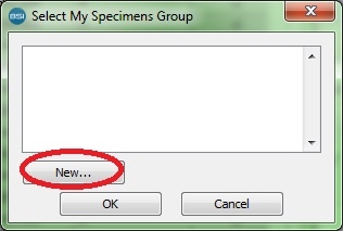 New My Specimens Group