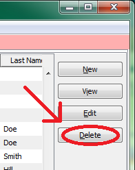 Delete Subject Data