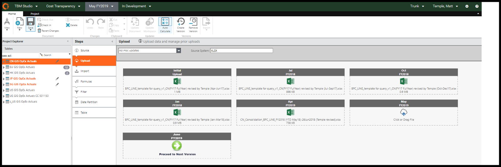 Table Version Model Version Improving Table Version Identification | IBM Apptio